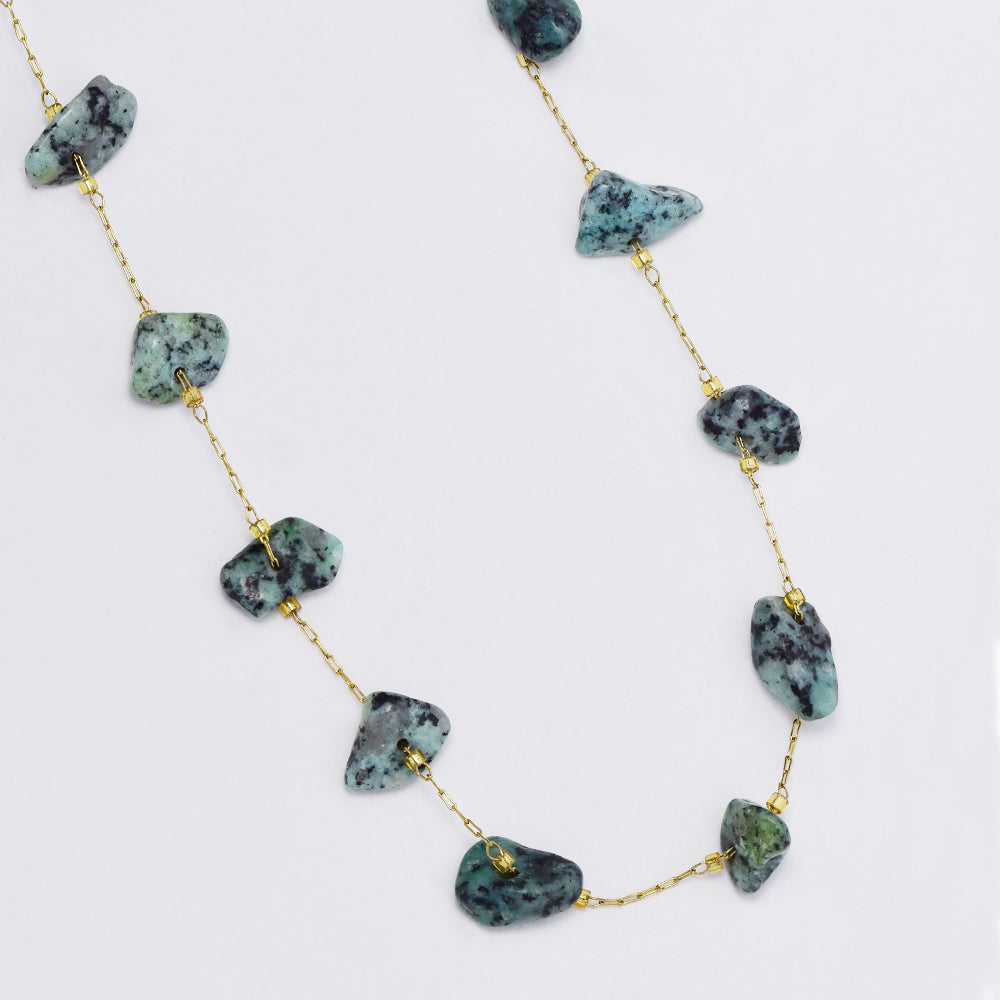 Stainless steel chip necklace - SSYN4644