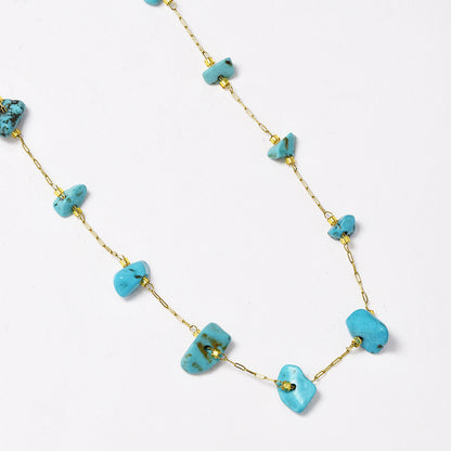 Stainless steel chip necklace - SSYN4644