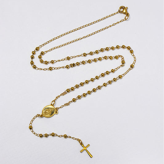Stainless steel rosary - SSYN4795