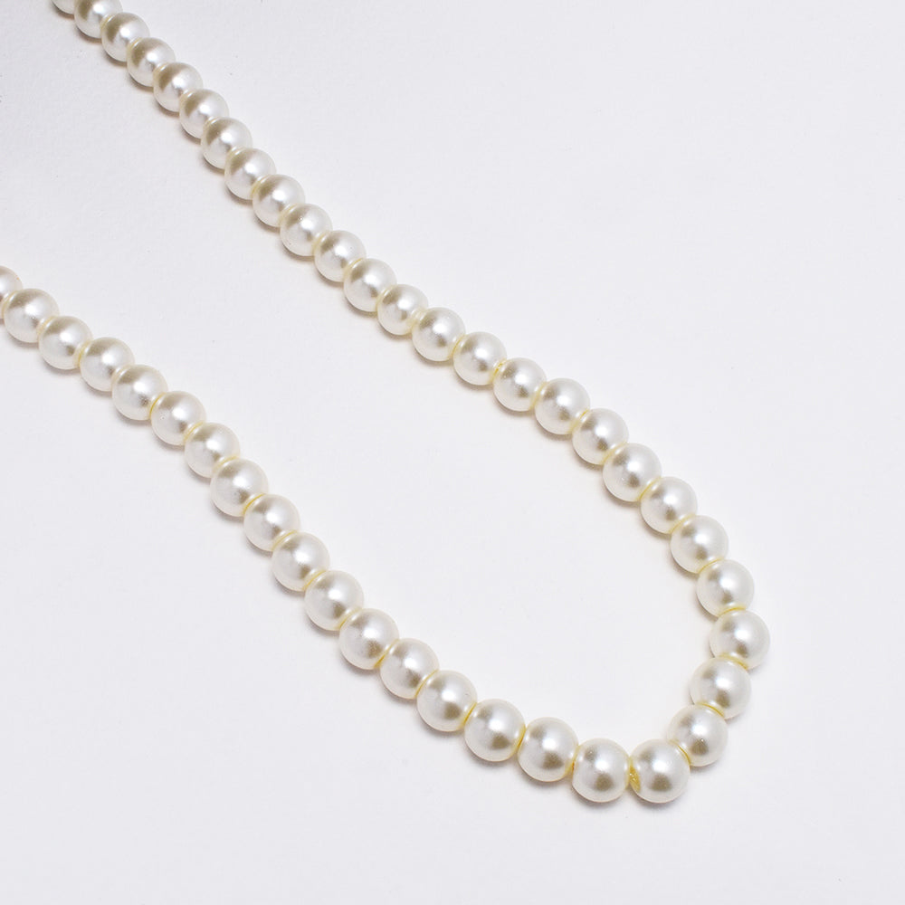 Stainless steel pearl necklace - SSYN4934