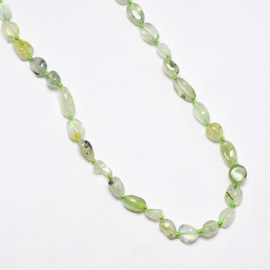Precious stone statement necklace with stainless steel hardware - 48cm + 5cm extension - SSYN4937
