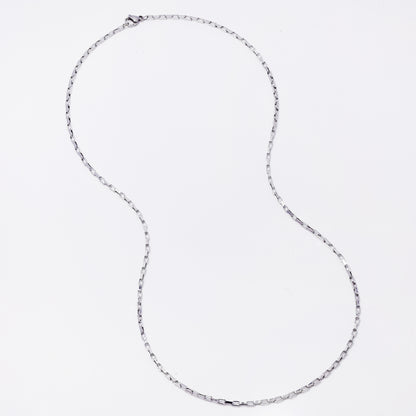 2 Pack Stainless steel 2mm x 55cm open box chain - SSYN4954
