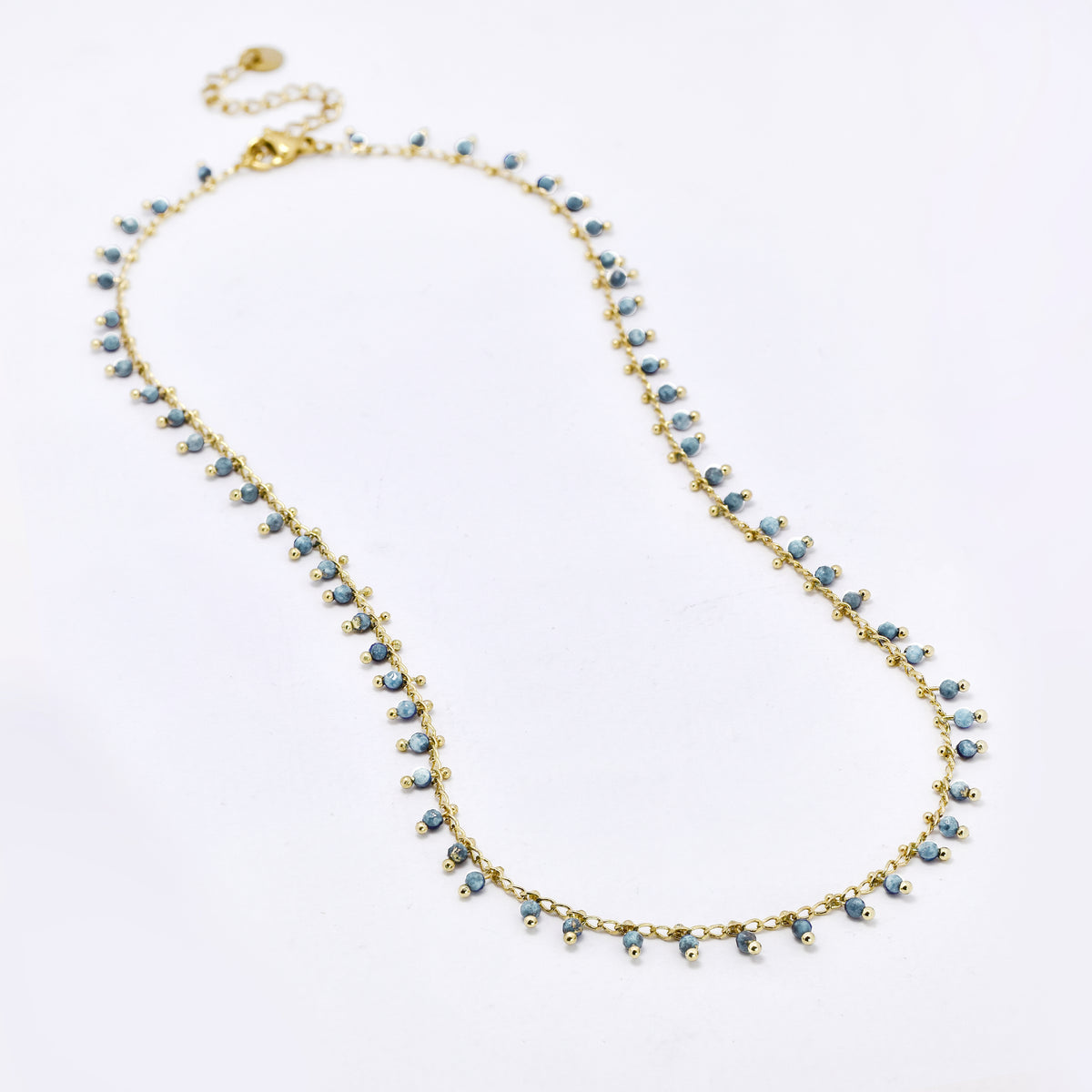Stainless steel beaded necklace - SSYN5323