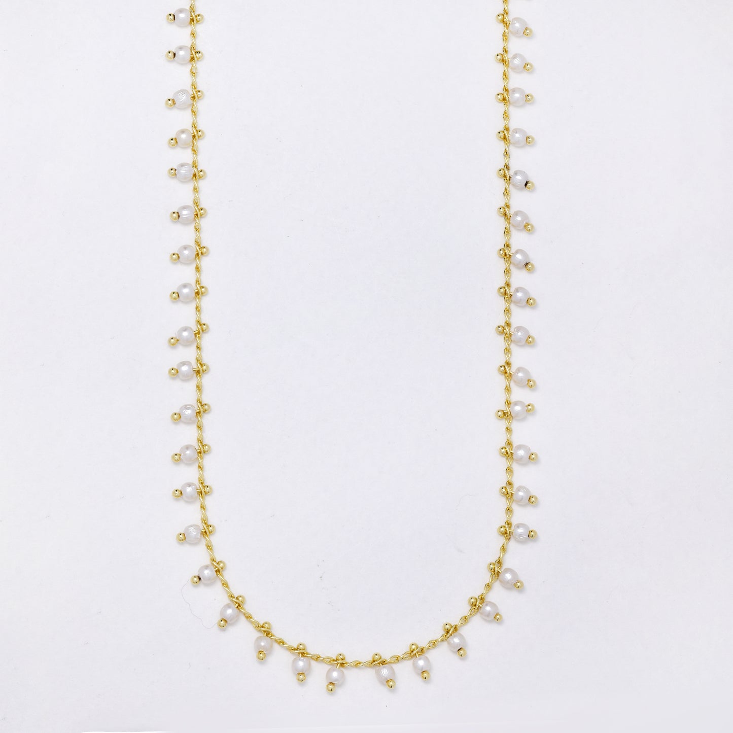 Stainless steel beaded necklace - SSYN5323