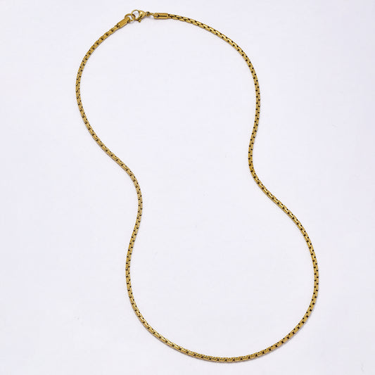 SSYN6947 - Steel 51.5cm x 2.2mm rounded box chain