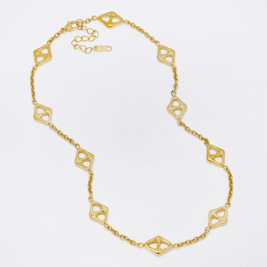 SSYN7286 - Steel 41cm + 5cm  mariner & anchor link bracelet
