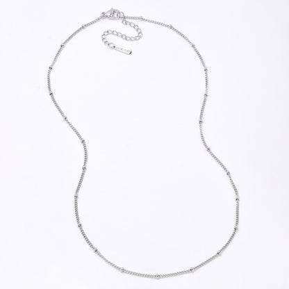 SSYN7484 - Steel 2-Pack 40cm x 1.5mm bead chain