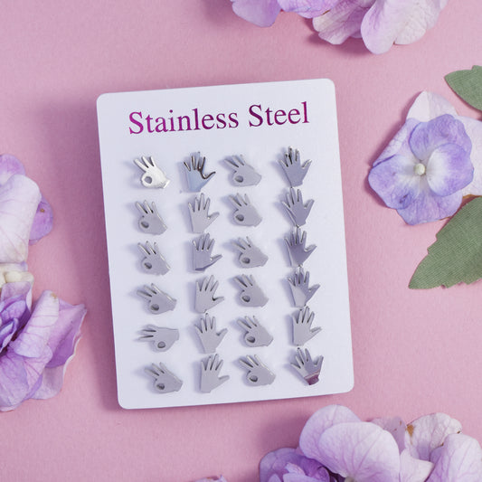 12 Pack Stainless steel hand studs - SSYPK4698