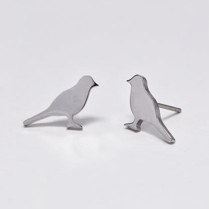 12 Pack stainless steel sparrow studs