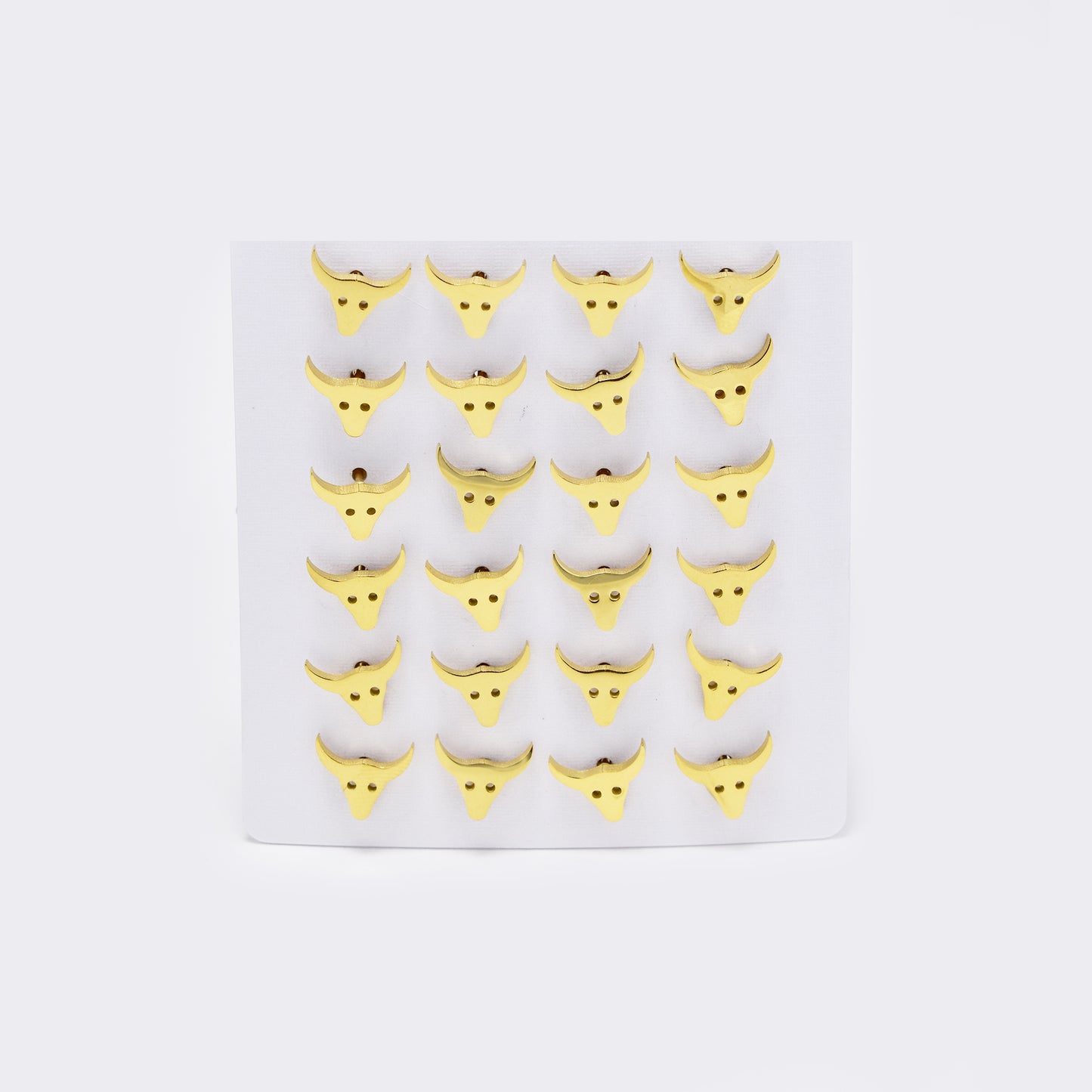 Stainless steel 12 pack stag studs - SSYPK5385