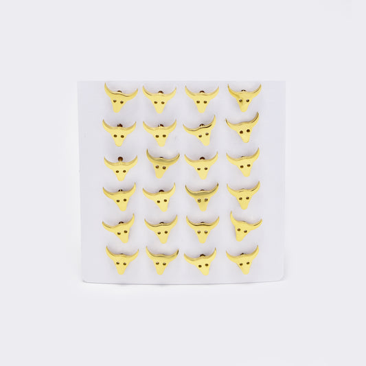 Stainless steel 12 pack stag studs - SSYPK5385