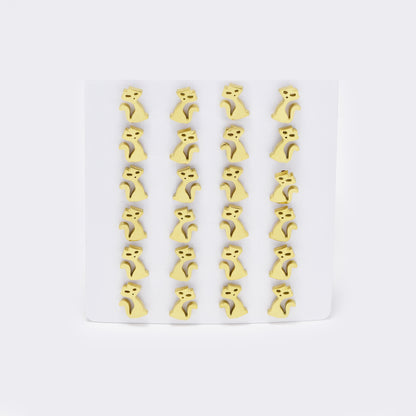 Stainless steel 12 pack cat studs - SSYPK5388