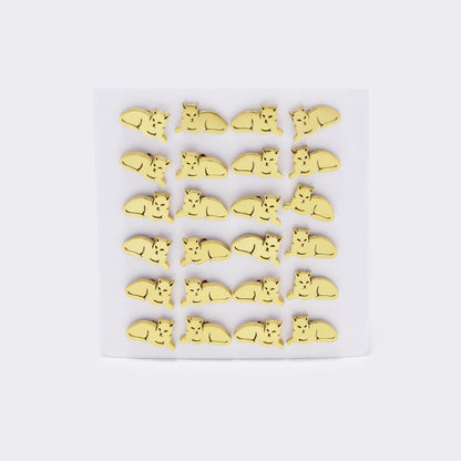 Stainless steel 12 pack cat studs - SSYPK5389