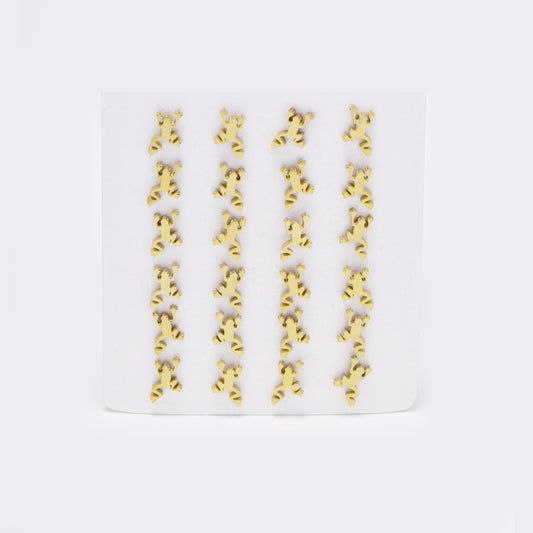 Stainless steel 12 pack frog studs - SSYPK5397