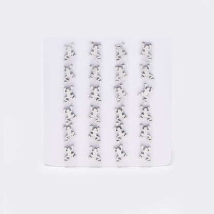 Stainless steel 12 pack frog studs - SSYPK5397