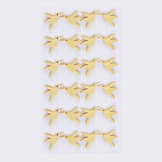 Stainless steel 12 pack bird studs - SSYPK5402