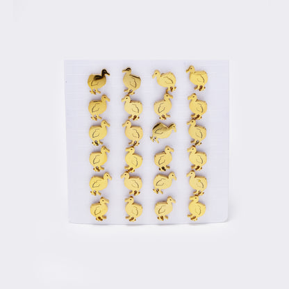 Stainless steel 12 pack dodo studs - SSYPK5404