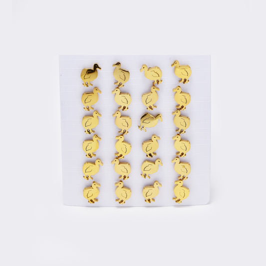 Stainless steel 12 pack dodo studs - SSYPK5404