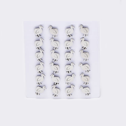 Stainless steel 12 pack dodo studs - SSYPK5404
