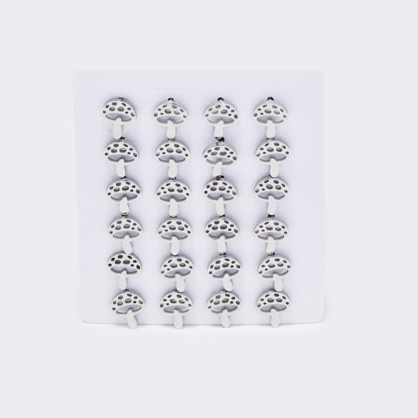 Stainless steel 12 pack mushroom studs - SSYPK5405