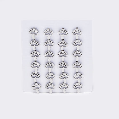 Stainless steel 12 pack mushroom studs - SSYPK5405