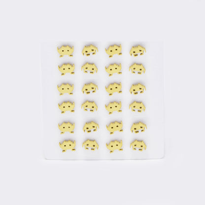 Stainless steel 12 pack crab studs - SSYPK5407