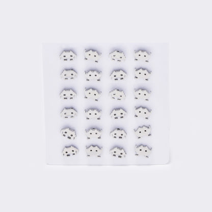 Stainless steel 12 pack crab studs - SSYPK5407