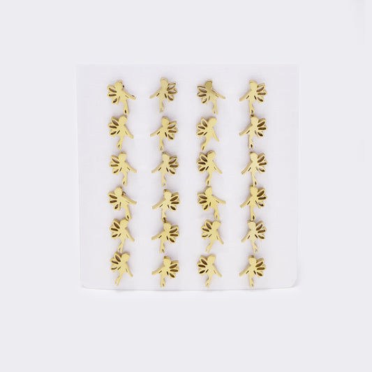 Stainless steel 12 pack fairy studs - SSYPK5410