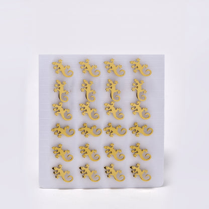 Stainless steel 12 pack gecko studs - SSYPK5411