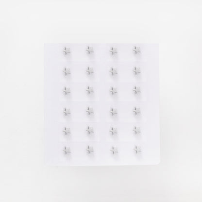 SSYPK6564 - St Steel 12 pack 4mm star studs