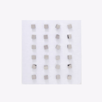 SSYPK6572 - St Steel 12 pack 4mm square studs