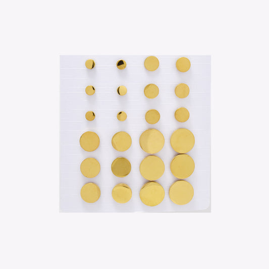 SSYPK6575 - St Steel 12 pack 4mm to 10mm round studs