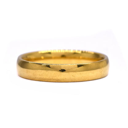 Stainless steel plain 4mm band ring - SSYR2221