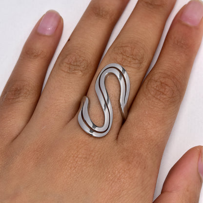 Steel S shape ring - SSYR5643