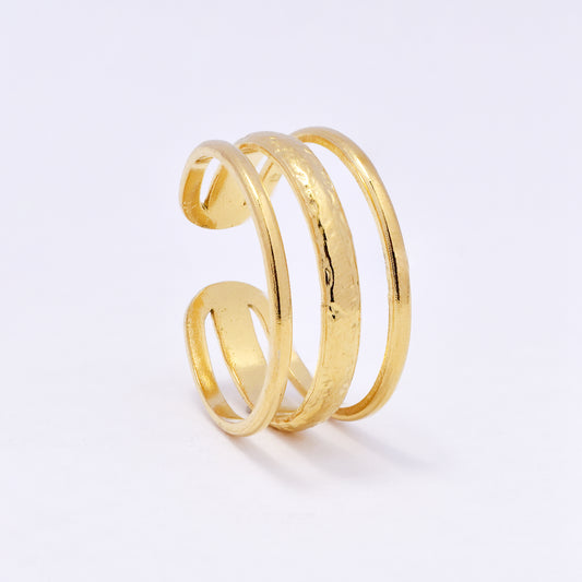 SSYR7061 - Steel 10mm 3 strand open ring