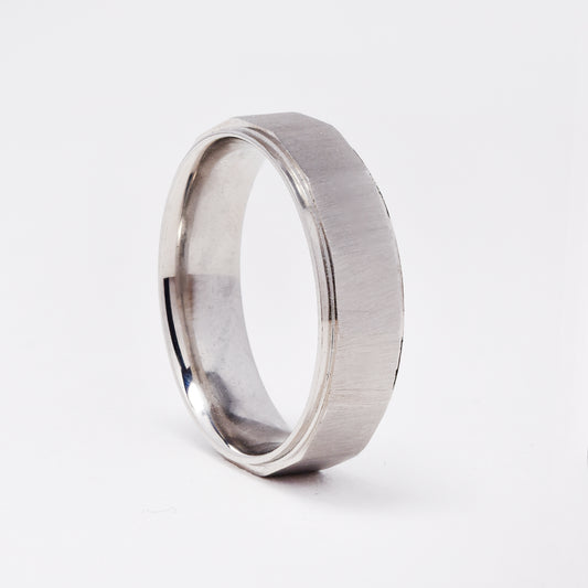 SSYR7402 - Steel 6mm brushed bolt ring