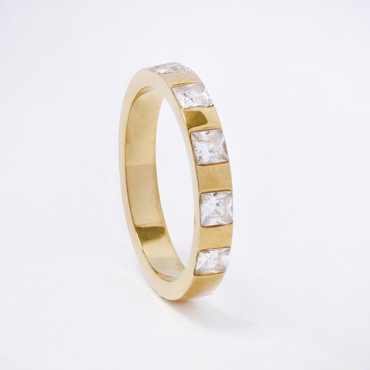 SSYR7417 - Steel 3mm CZ band