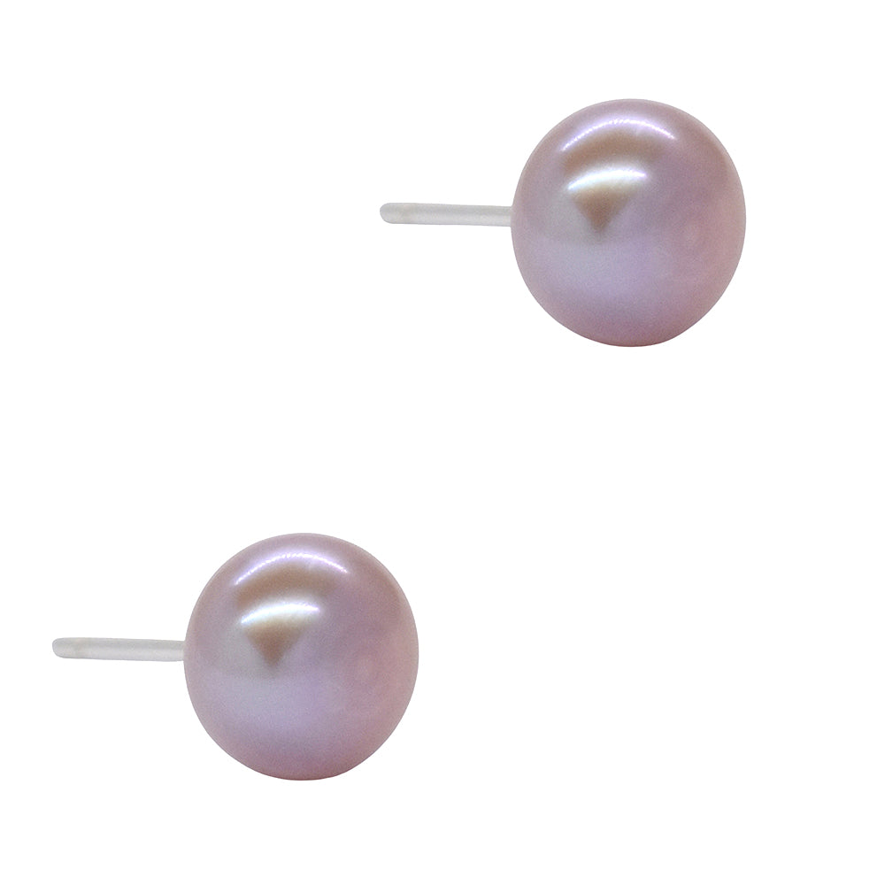 925 Silver freshwater pearl 4mm stud - SYE3112
