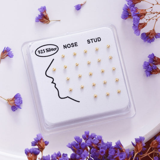 24 Piece 925 2mm ball nose stud - SYNS4736