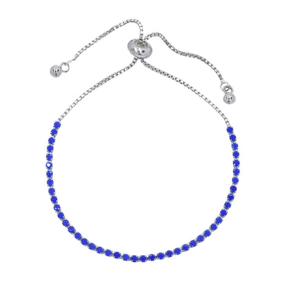 VB6069 - Premium brass adjustable CZ tennis CZ bracelet
