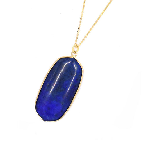 Fashion precious stone statement pendant necklace - VP330