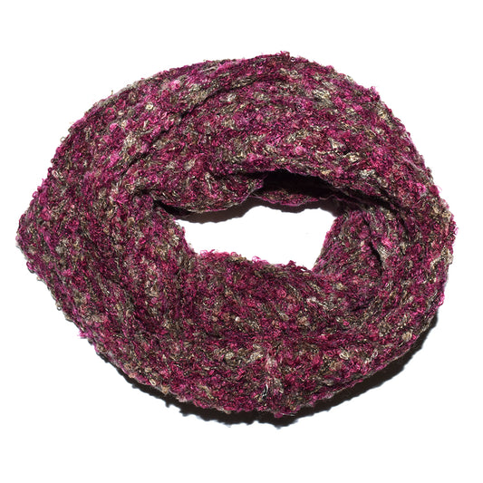 VS8515 - Mixed colour boucle snood - Pink