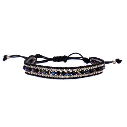 Fashion beaded cotton adjustable bracelet - YB2505