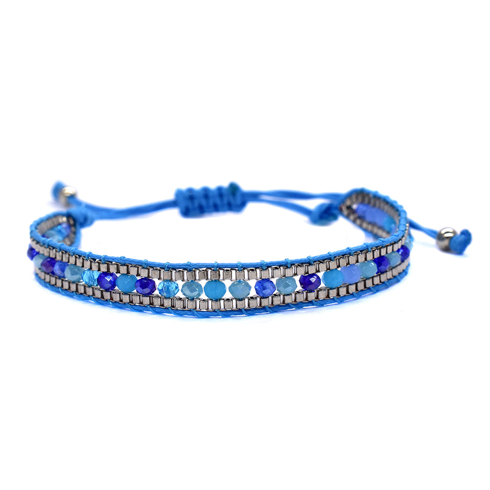 Fashion beaded cotton adjustable bracelet - YB2505