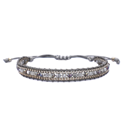 Fashion beaded cotton adjustable bracelet - YB2505