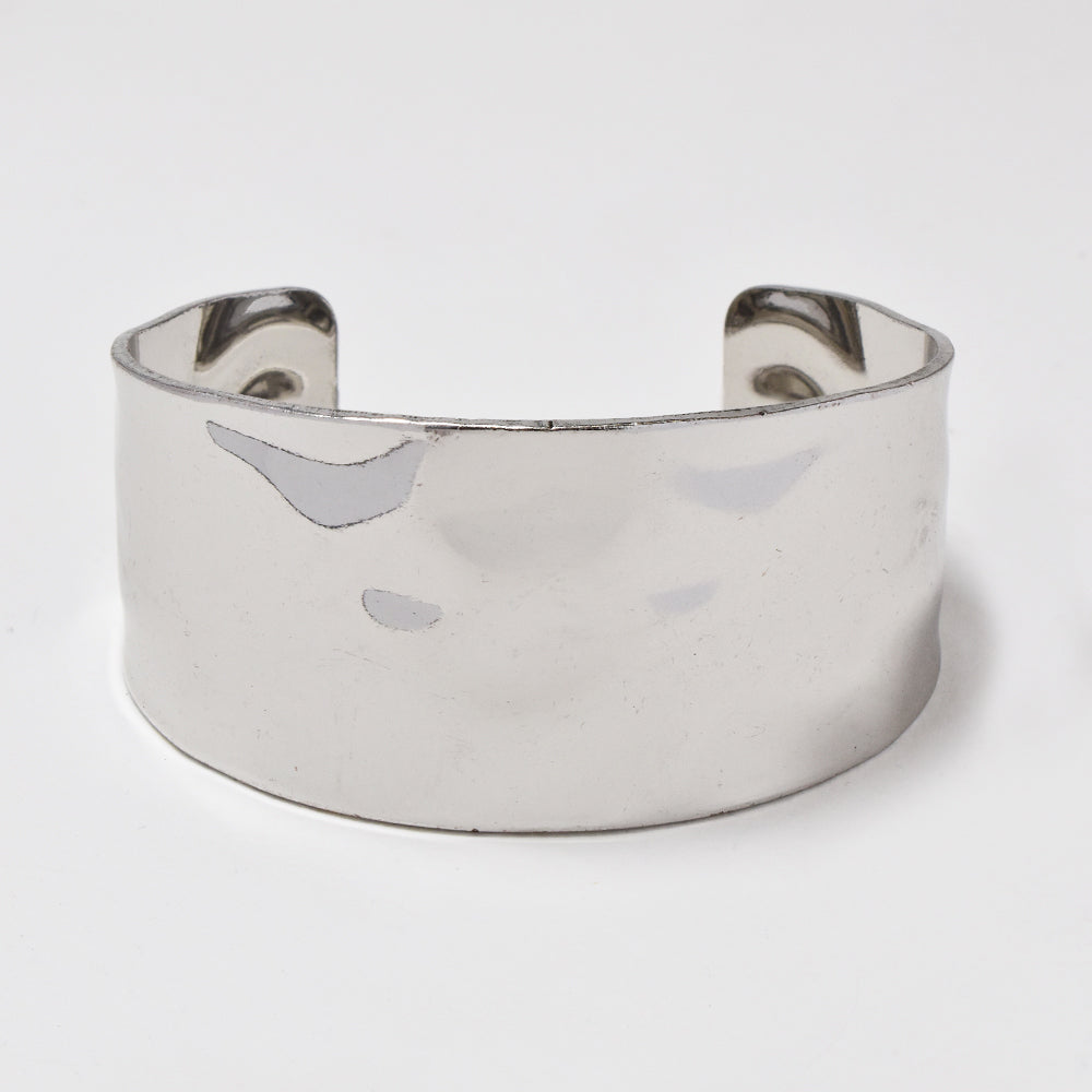 Fashion broad hammered cuff bangle - YB5128