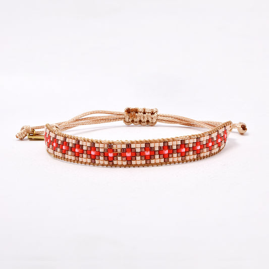 YB6538 - Fashion adjustible beaded bracelet