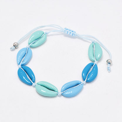 YB6768 - Adjustable cowrie shell bracelet