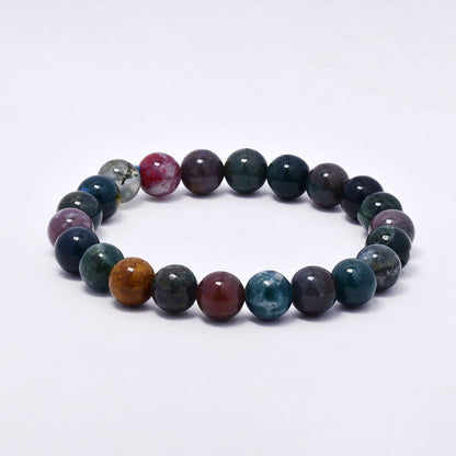 YB7081 - Natural stone 8mm bead stretch bracelet