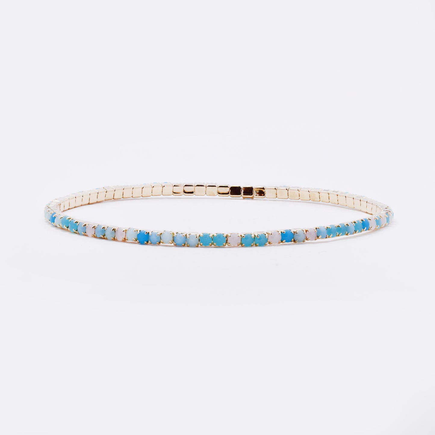 YB7693 - 2-Pack diamante stretch bracelet